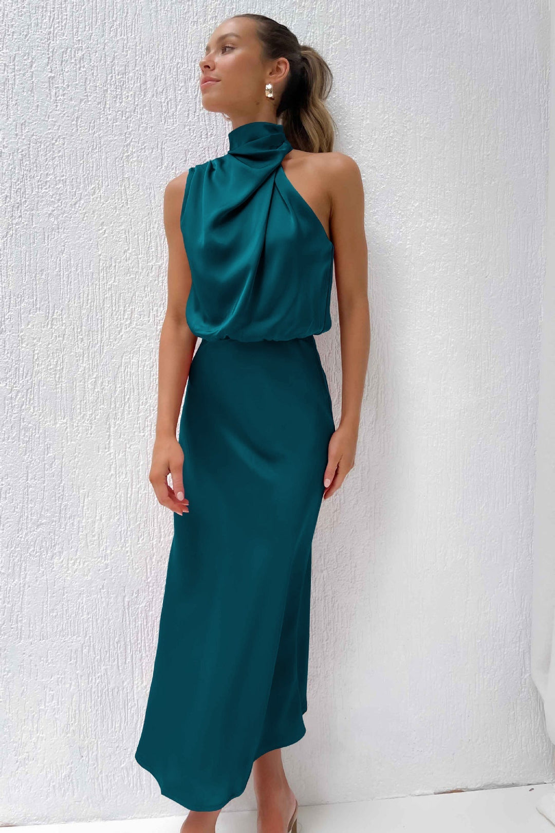 Violet™ | Sahara Drapiertes Kleid