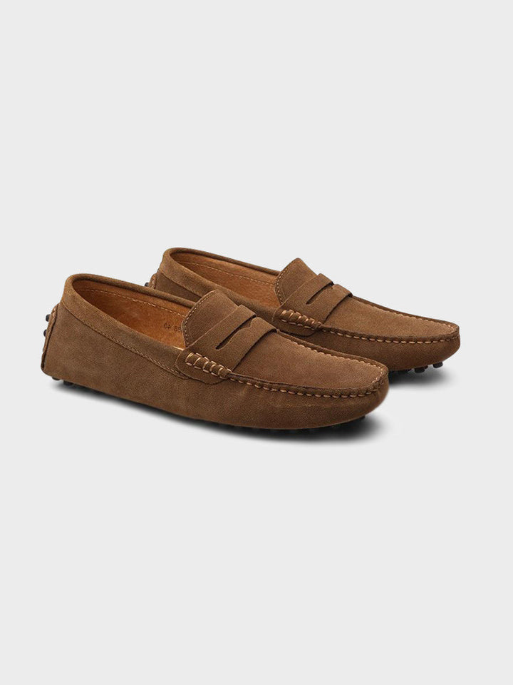 Wildleder Bootslatschen
