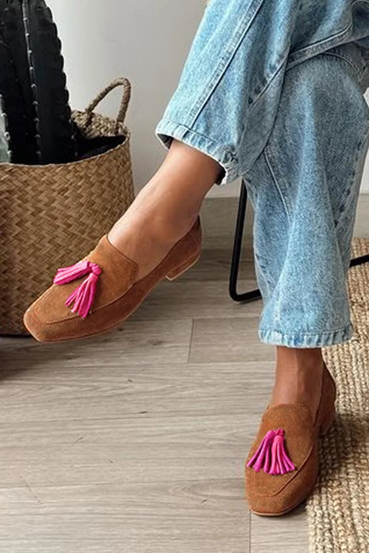 Monique | Braune Loafers