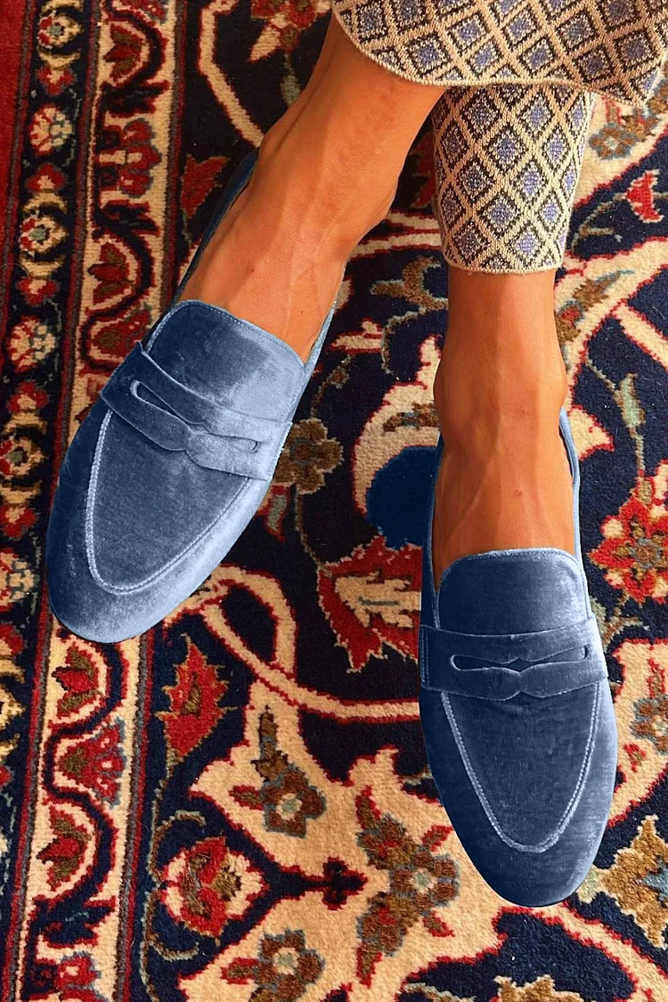 Brenda | Samt Slipper