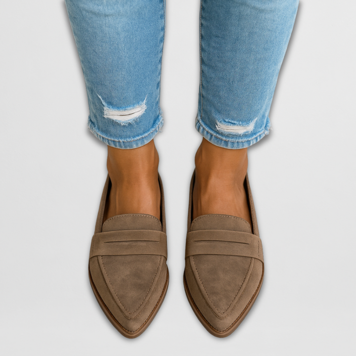 Nadia - Suède Loafers