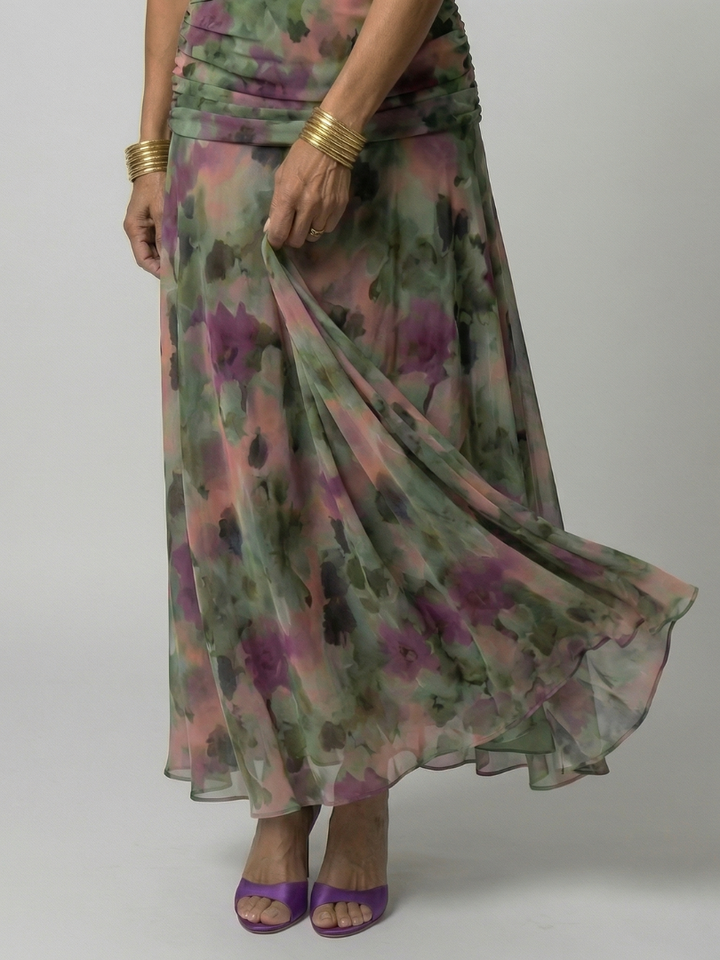 Calen | Off-Shoulder Midi Kleid