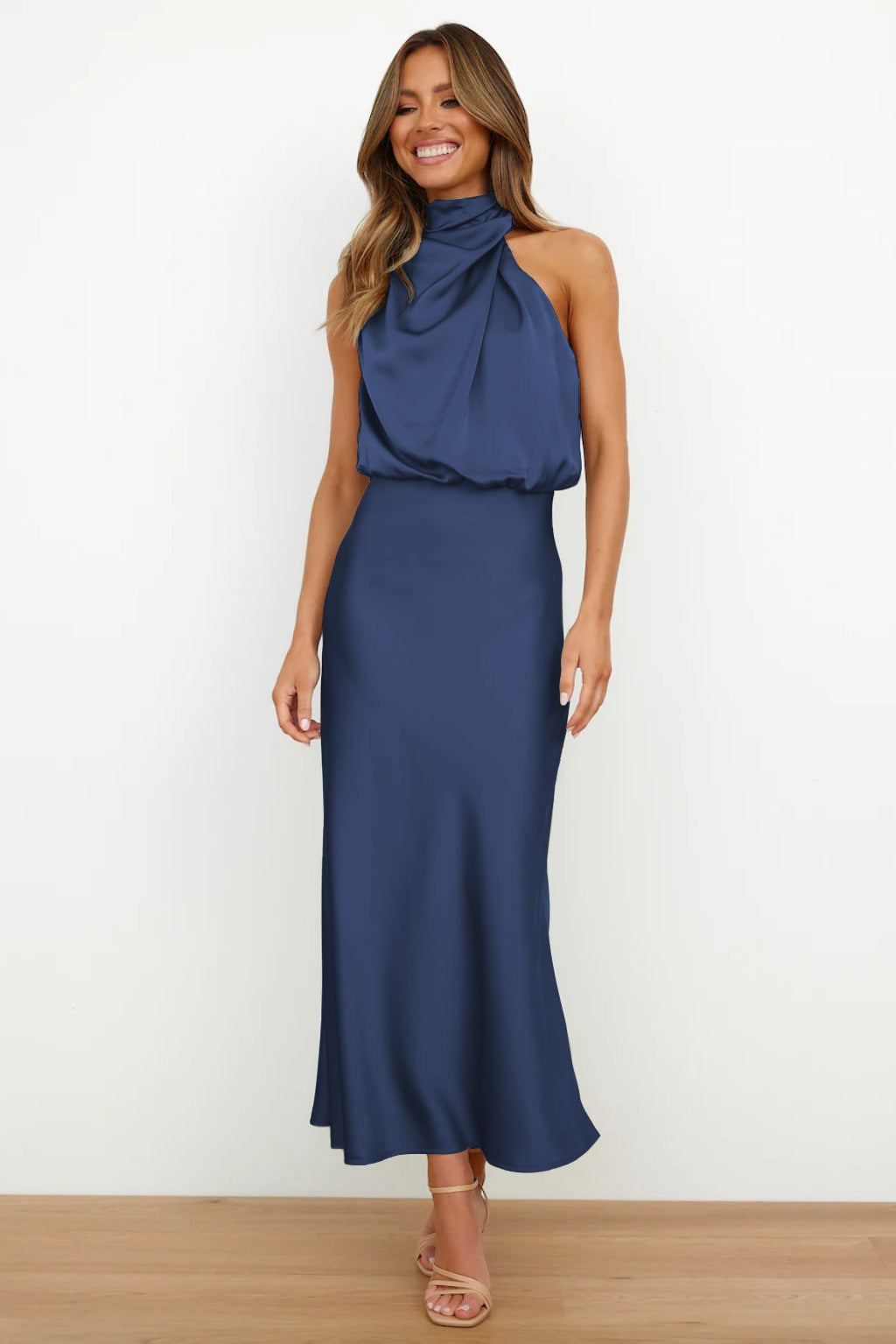 Violet™ | Sahara Drapiertes Kleid
