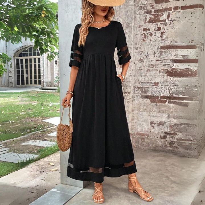 Aubrey™ – Figurbetontes, Bauch-smoothendes Midi-Kleid