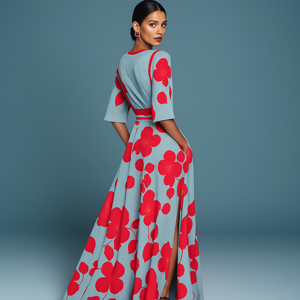 Layla™ | Elegantes Viskosekleid