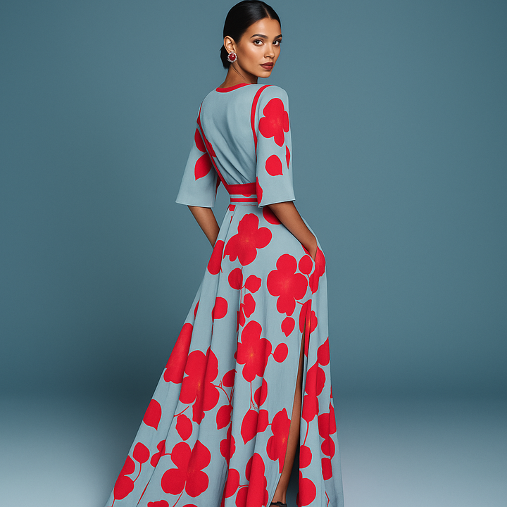 Layla™ | Elegantes Viskosekleid