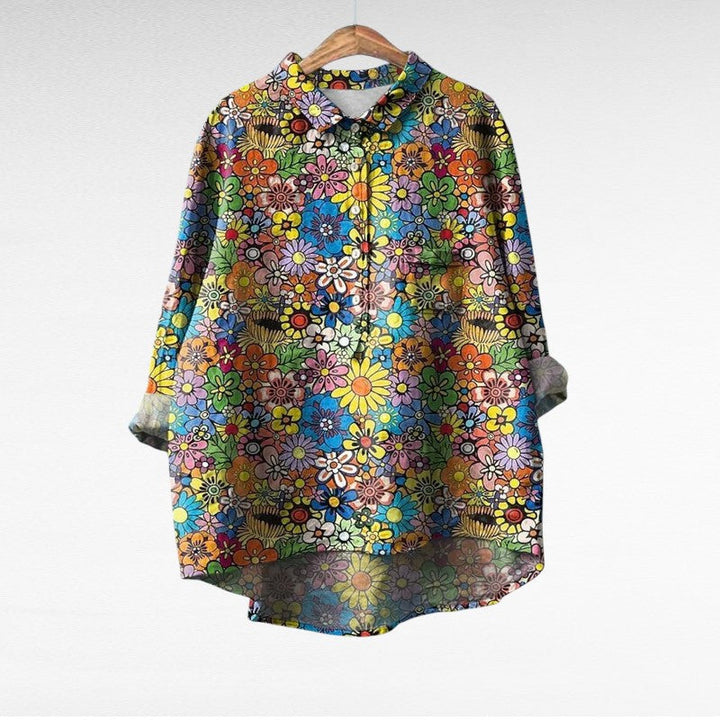 Mireva - Elegante Vintage-Bluse
