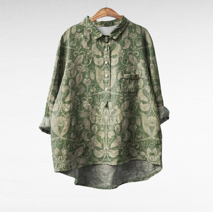 Mireva - Elegante Vintage-Bluse
