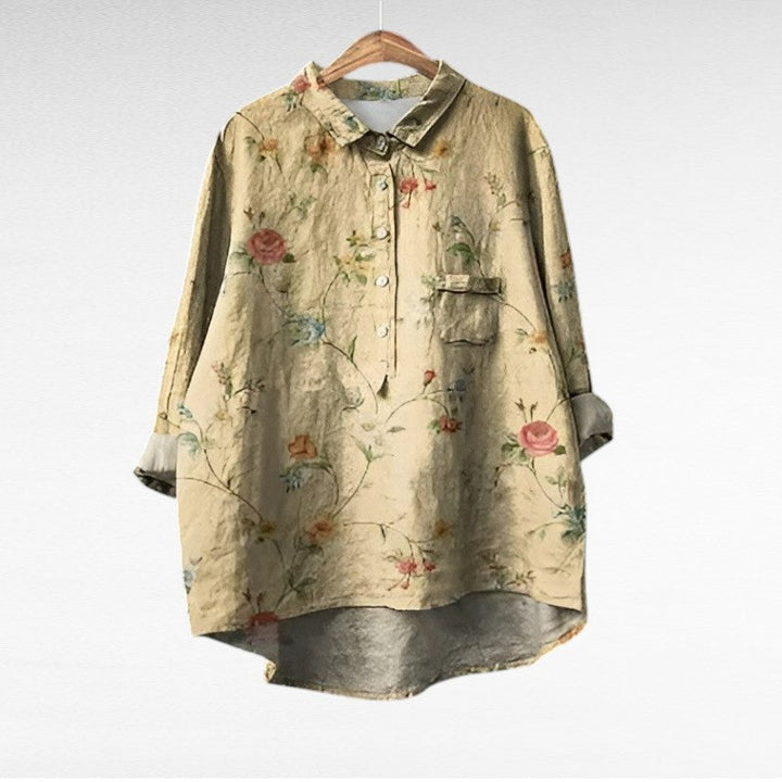 Mireva - Elegante Vintage-Bluse