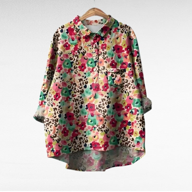 Mireva - Elegante Vintage-Bluse