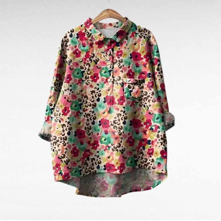 Mireva - Elegante Vintage-Bluse