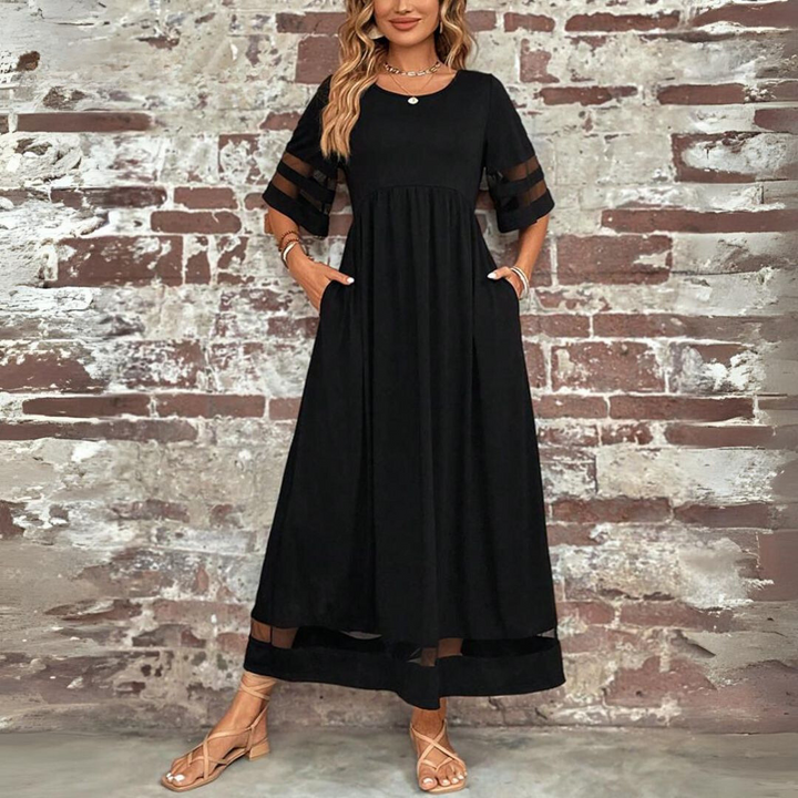 Aubrey™ – Figurbetontes, Bauch-smoothendes Midi-Kleid
