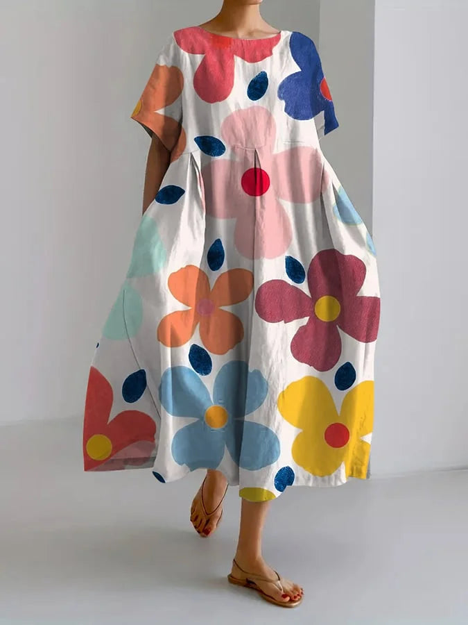 Valentina - Elegantes Blumenkleid