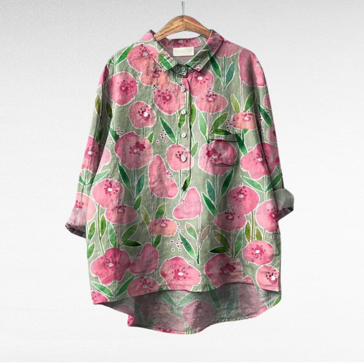 Mireva - Elegante Vintage-Bluse