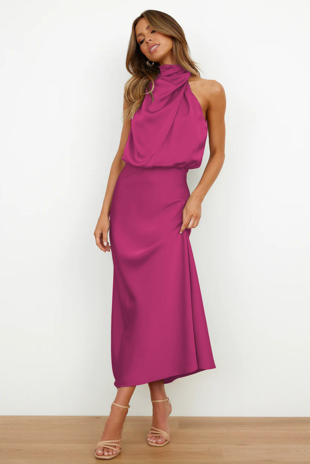Violet™ | Sahara Drapiertes Kleid