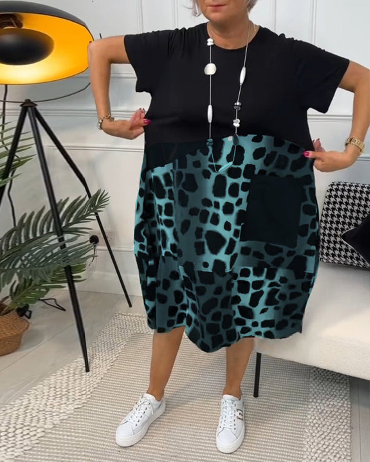 Lina | Luftiges Sommerkleid mit Beefhalsausschnitt