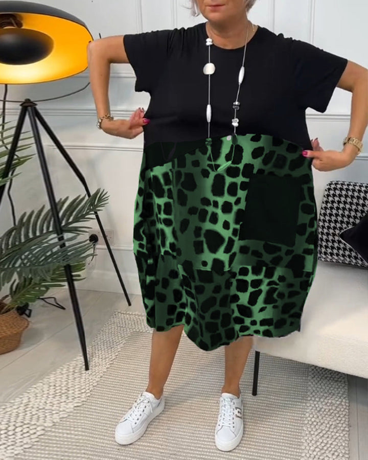 Lina | Luftiges Sommerkleid mit Beefhalsausschnitt