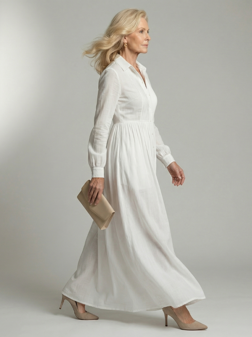 Lioren | Soft Flow Maxi Kleid