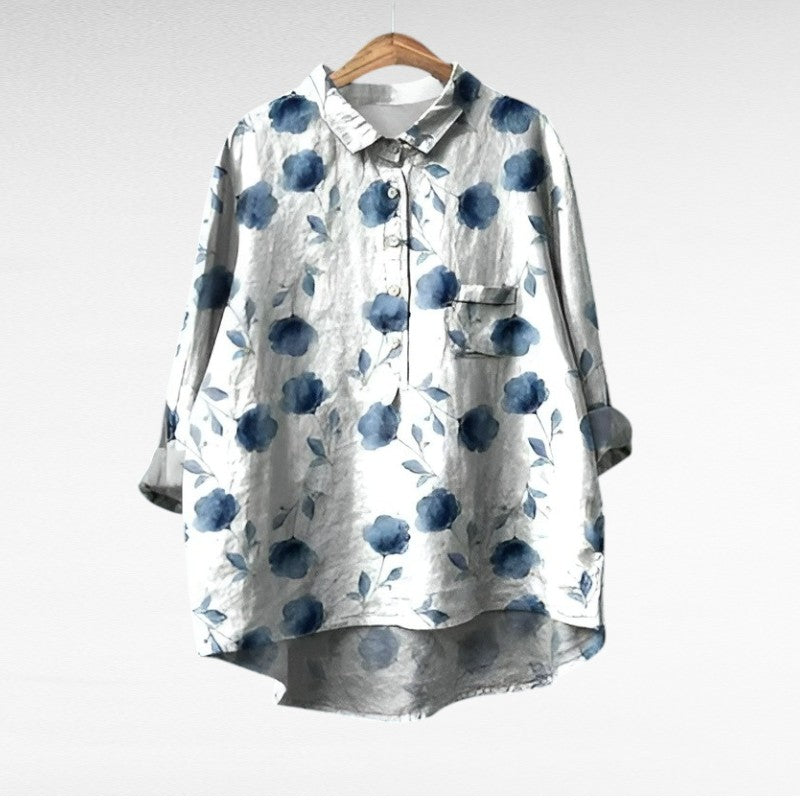 Mireva - Elegante Vintage-Bluse