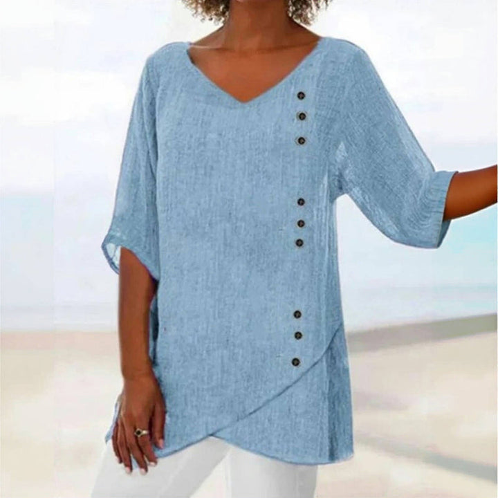 Alva™ | Entspannte Asymmetrische Bluse