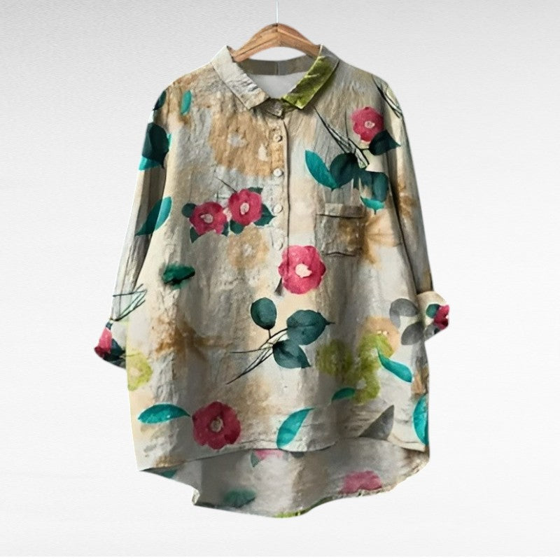 Mireva - Elegante Vintage-Bluse