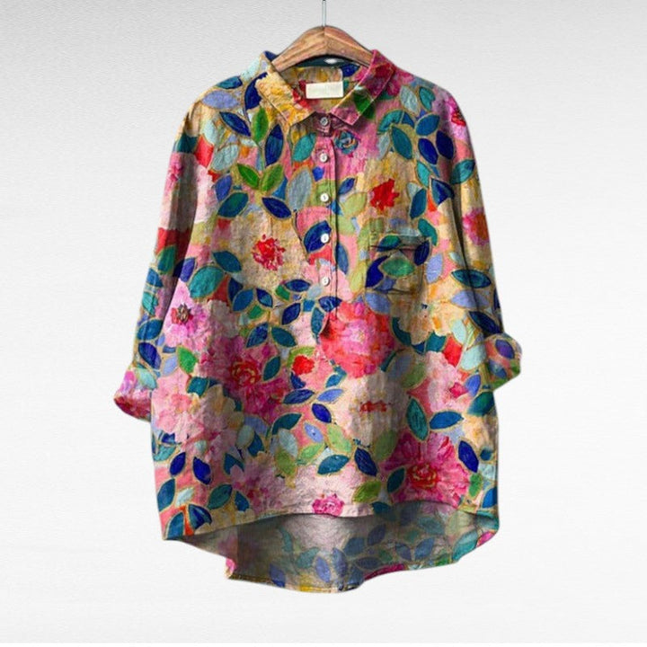 Mireva - Elegante Vintage-Bluse