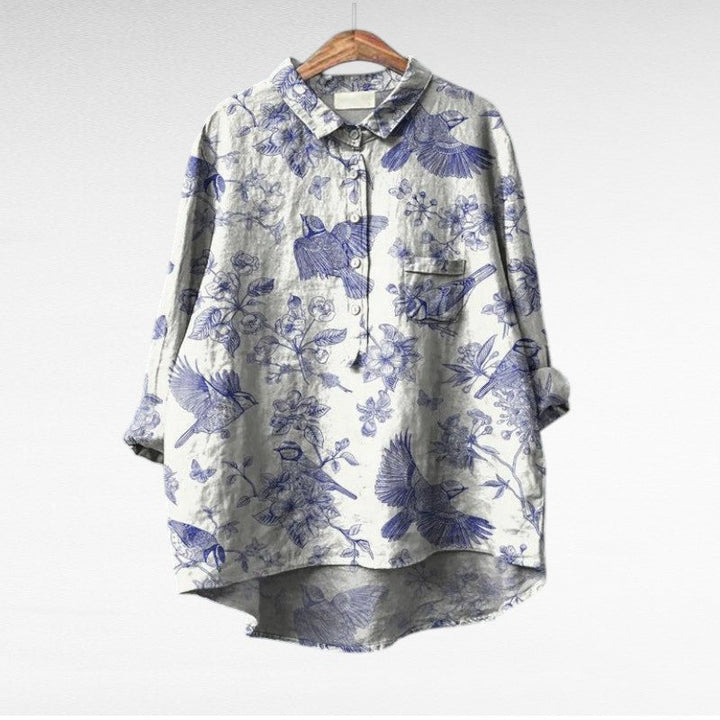 Mireva - Elegante Vintage-Bluse