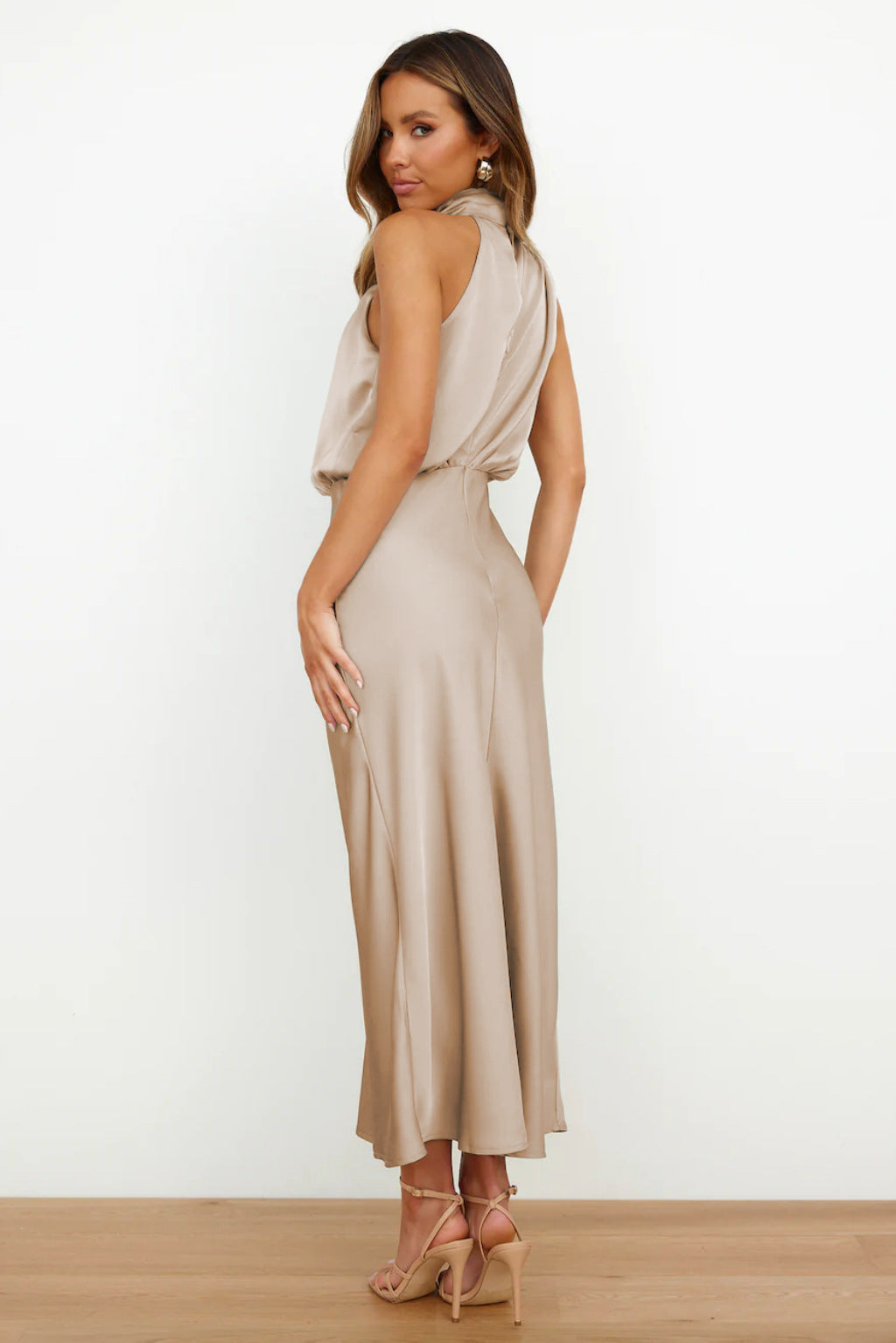 Violet™ | Sahara Drapiertes Kleid