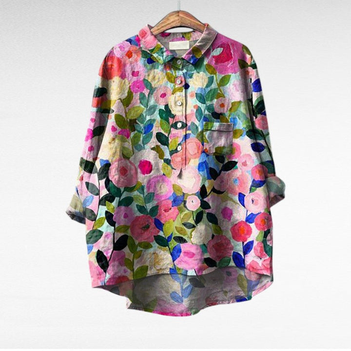Mireva - Elegante Vintage-Bluse