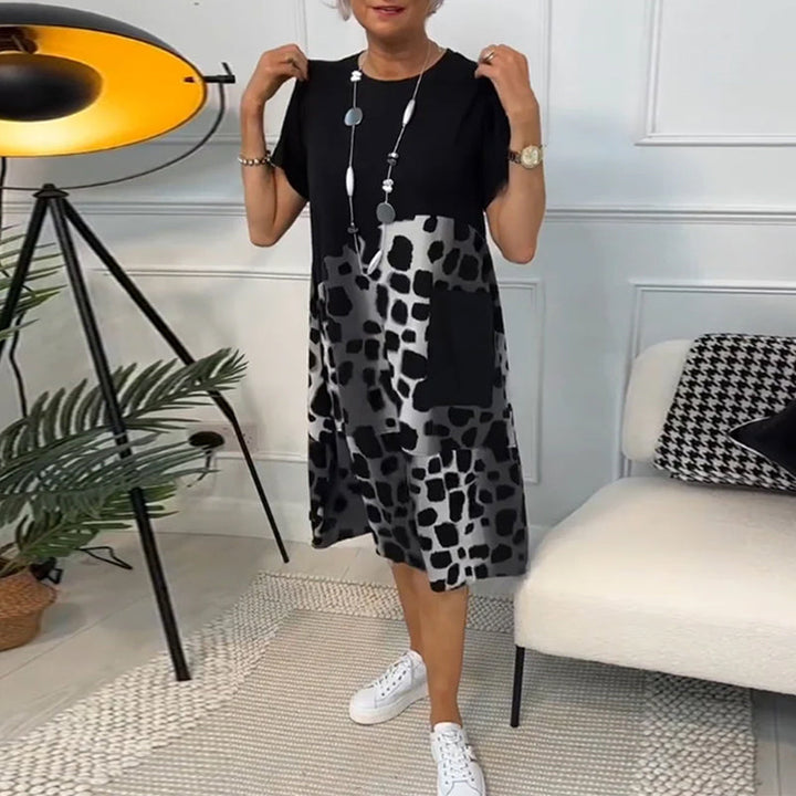 Lina | Luftiges Sommerkleid mit Beefhalsausschnitt