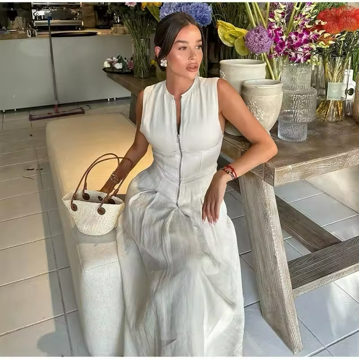 Zaira | Elegantes Maxikleid 