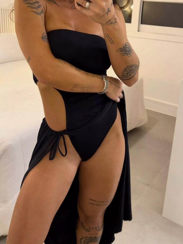 Celestine | Bandeau Midi-Kleid