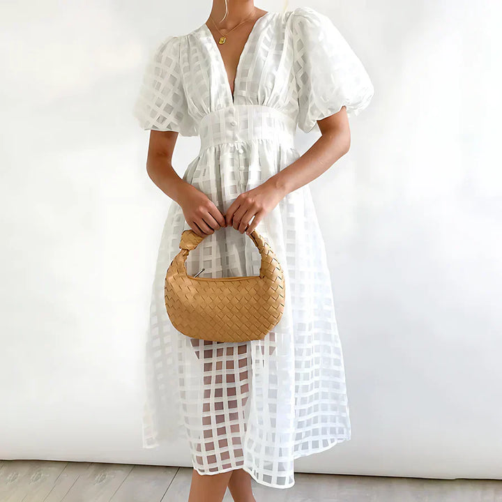 Sophia™ | Romantisches Midi-Kleid
