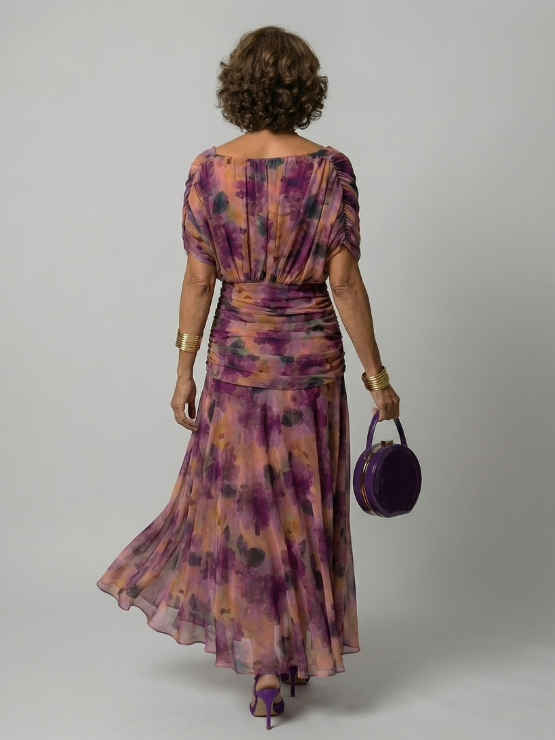 Calen | Off-Shoulder Midi Kleid