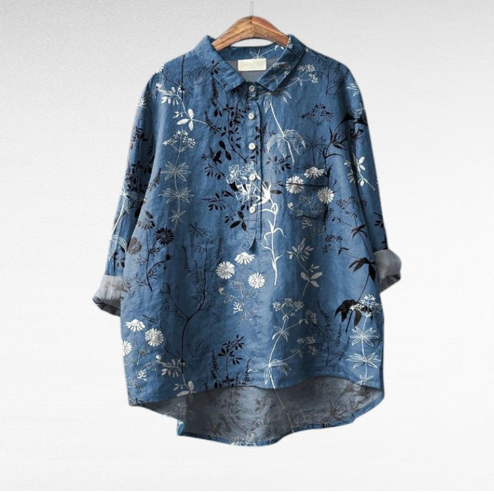 Mireva - Elegante Vintage-Bluse