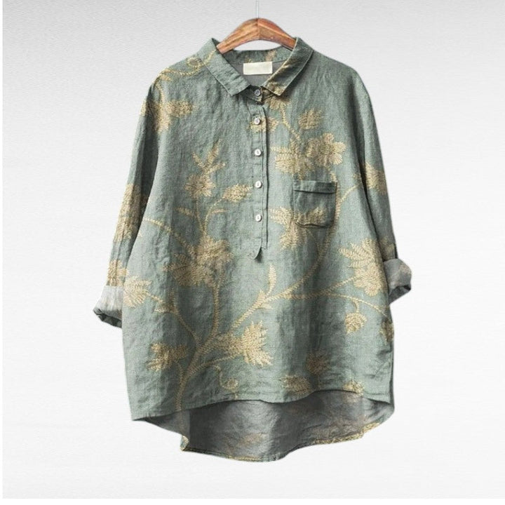 Mireva - Elegante Vintage-Bluse