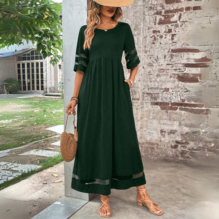 Aubrey™ – Figurbetontes, Bauch-smoothendes Midi-Kleid