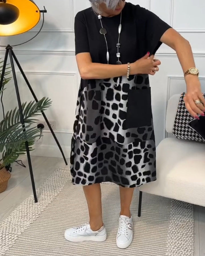 Lina | Luftiges Sommerkleid mit Beefhalsausschnitt