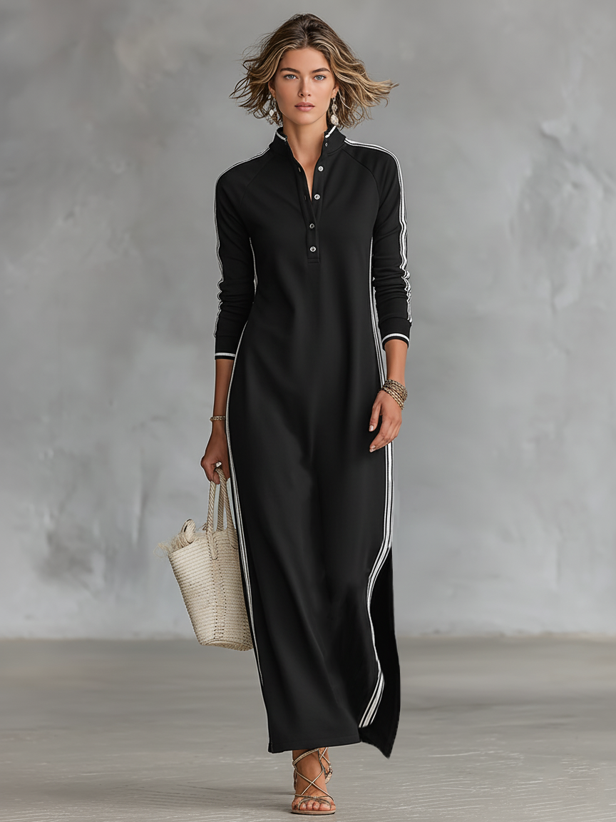 Aurelia - Minimalistisches Maxikleid