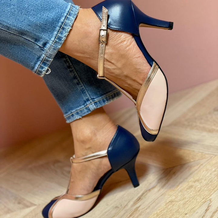 Rosana™ – Bunte Pumps mit runder Spitze