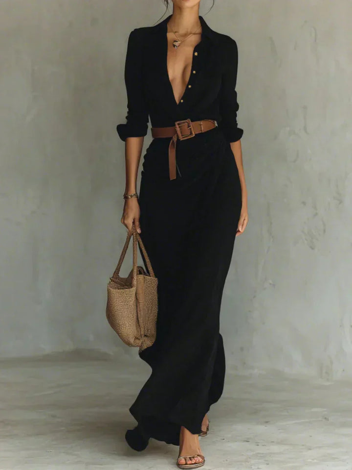 Camille - Elegantes Maxikleid
