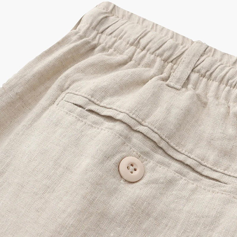 Como Leinen Shorts