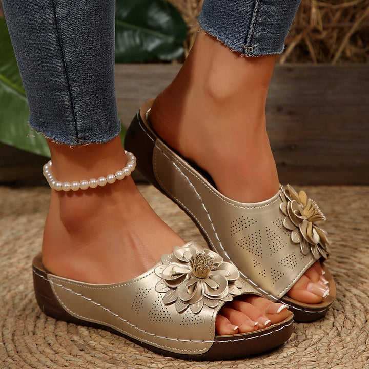 Aleena™ | Stylische Keilsandalen