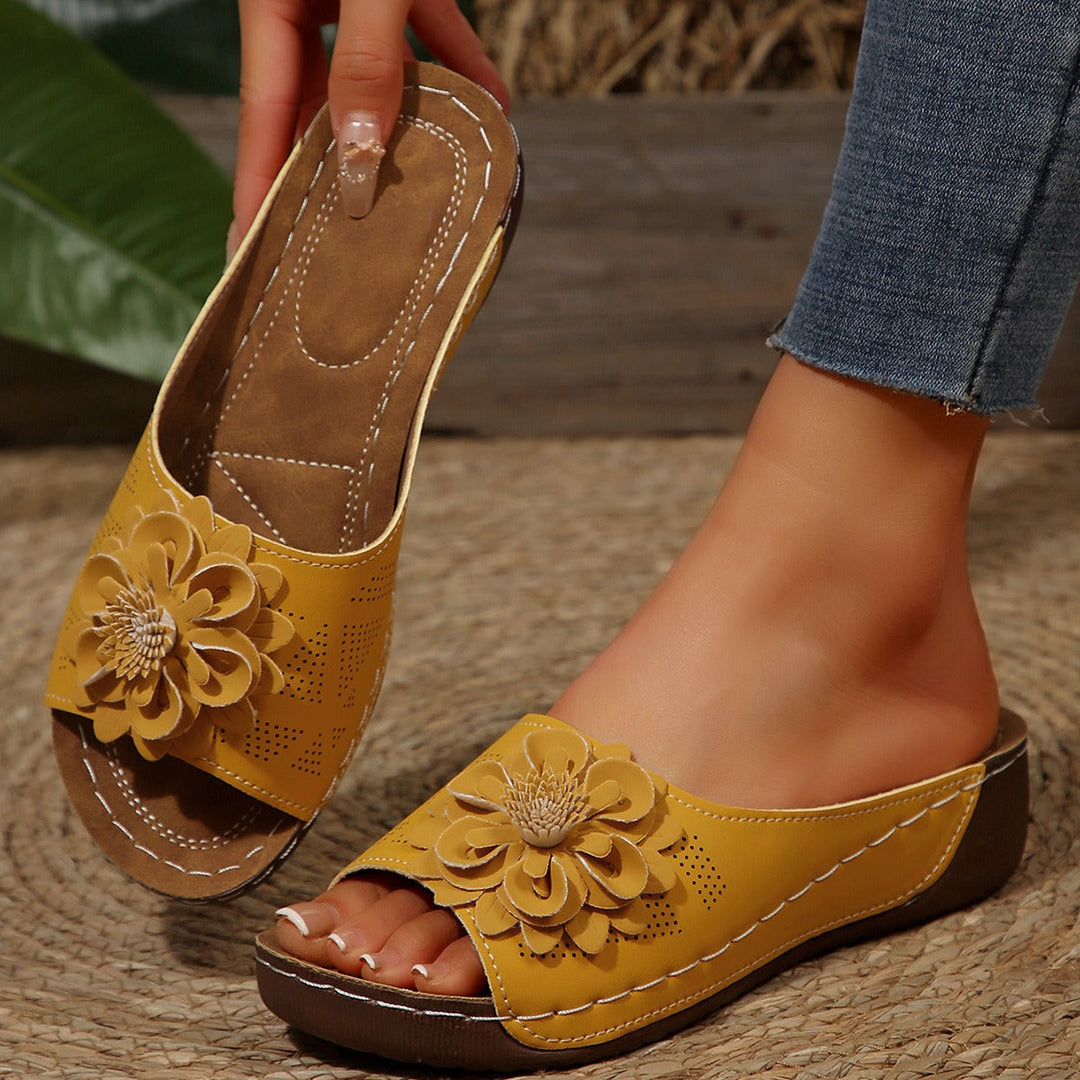 Aleena™ | Stylische Keilsandalen