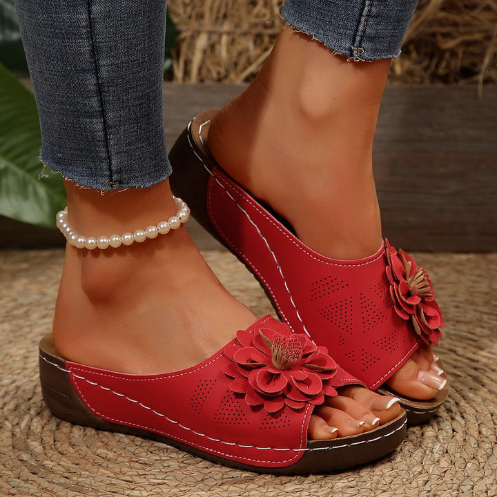 Aleena™ | Stylische Keilsandalen