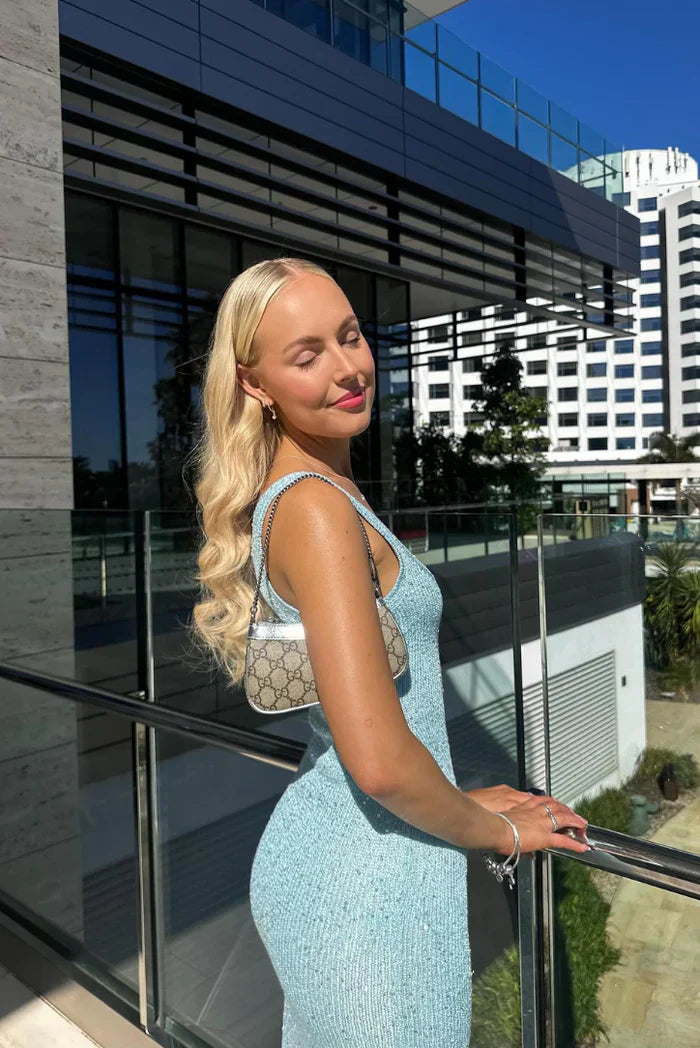 Elsie | Ärmelloses Maxikleid 