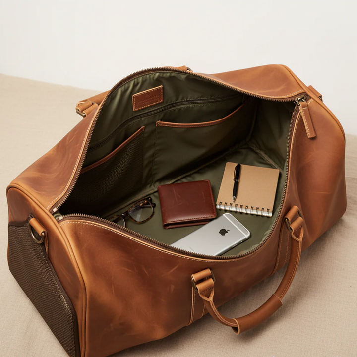 Callahan Leder-Reisetasche