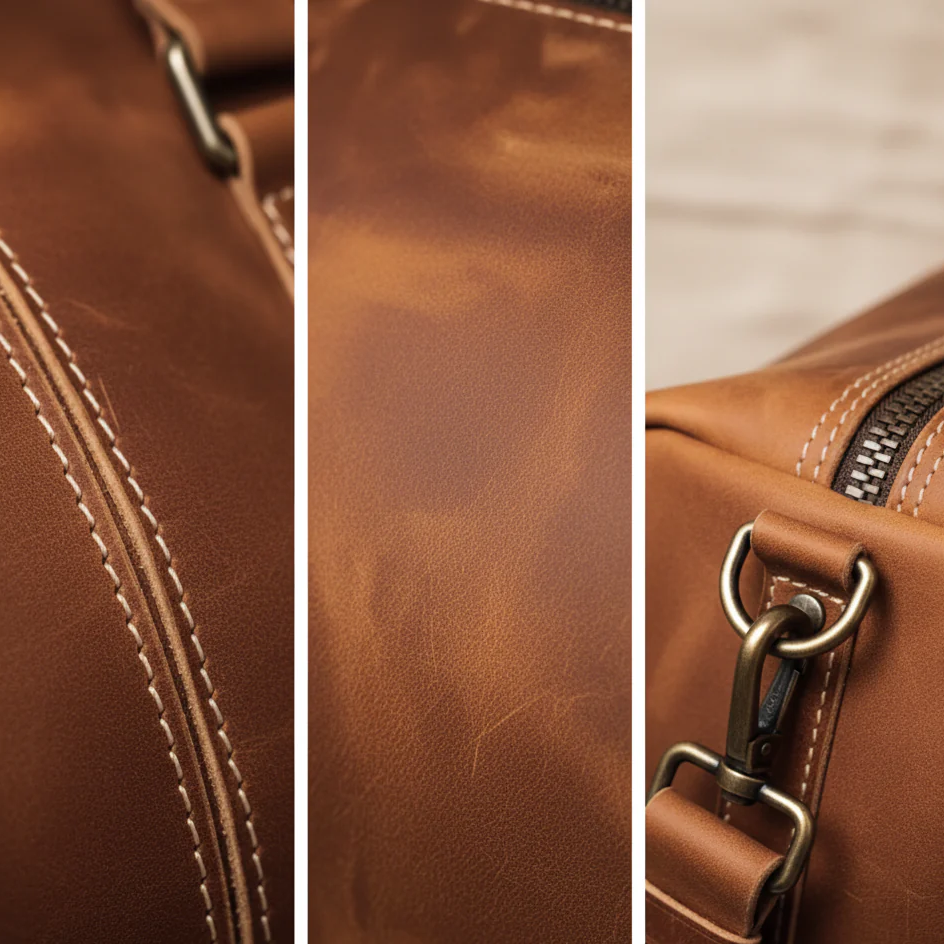 Callahan Leder-Reisetasche