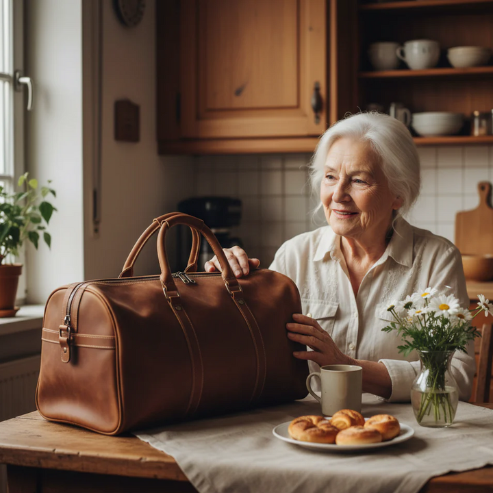 Callahan Leder-Reisetasche