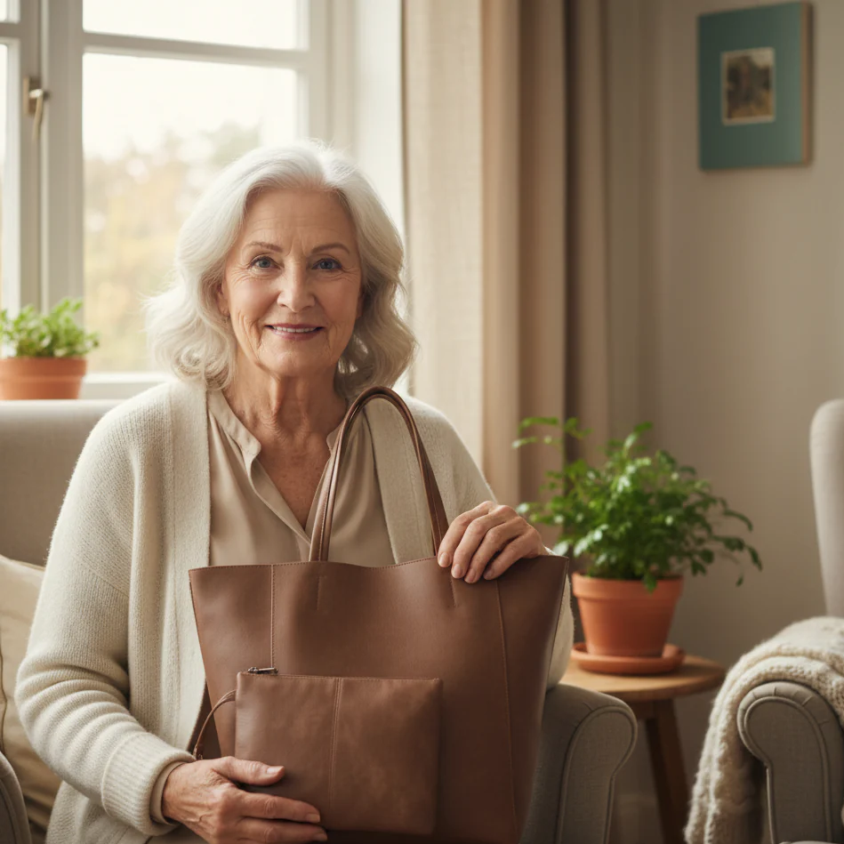 Elsa Retro-Schultertasche